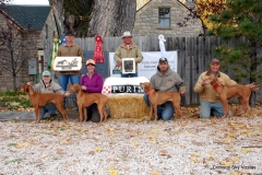 VCA NAFC 2015 Winners Group. Kinze, Ruby, Kota, Rigby
