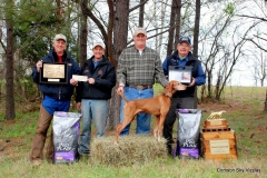 National Vizsla Association National Field Champion Crimson's Twenty Gauge Ruger