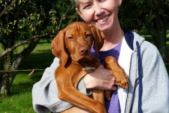 Pam Spurgeon and a Ruger Puppy