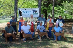 VCA NGDC 2012 Kinze, Dixie, Ruger, Cutter