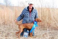 Gateway Vizsla Club Trial Dakota