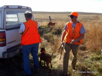 Mark and Rodney Albin Pierre S.D. Phesant hunting